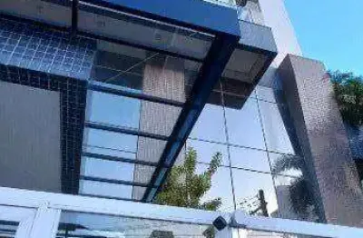 Apartamento com 1 dormitório com varanda para alugar, 55 m² por r$ 5.000 pacote/mês - embaré - santos/sp