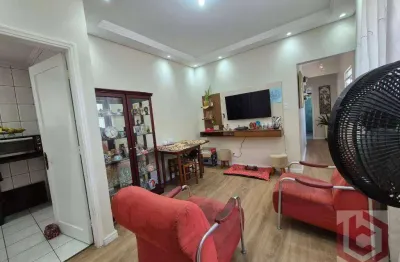Apartamento com 2 dormitórios à venda, 59 m² por r$ 450.000,00 - gonzaga - santos/sp
