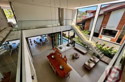 Casa com 5 dormitórios à venda, 488 m² por r$ 5.300.000,00 - balneário praia do pernambuco - guarujá/sp