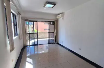 Apartamento com 3 dormitórios com 01 suite, para alugar, 100 m² por r$ 4.500 pacote/mês - ponta da praia - santos/sp