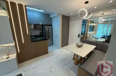 Apartamento com 2 dormitórios à venda, 63 m² por r$ 658.000 - marapé - santos/sp