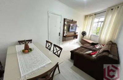 Apartamento com 2 dormitórios à venda, 79 m² por r$ 350.000,00 - marapé - santos/sp