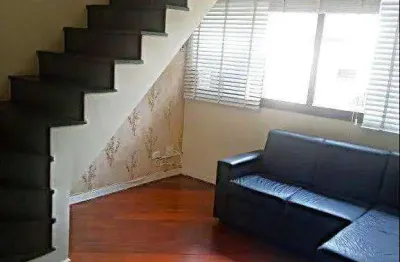 Cobertura com 2 dormitórios à venda, 120 m² por r$ 1.650.000,00 - boqueirão - santos/sp