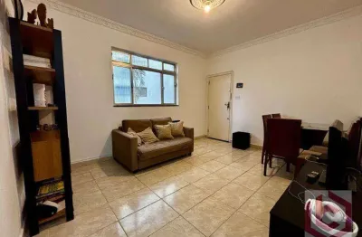 Apartamento com 2 dormitórios à venda, 64 m² por r$ 335.000 - marapé - santos/sp