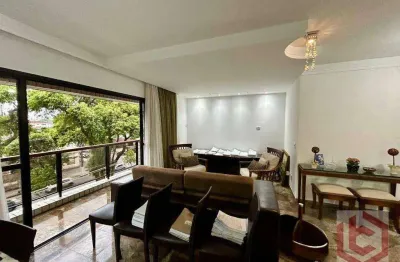 Apartamento com 3 dormitórios com suite e  varanda,para alugar, 160 m² por r$ 7.500 pacote/mês - gonzaga - santos/sp