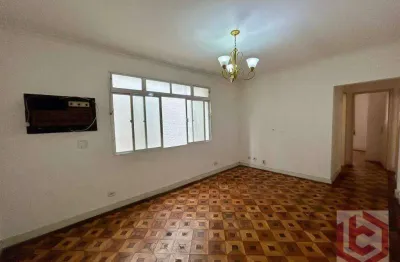 Apartamento com 3 dormitórios à venda, 100 m² por r$ 470.000 - embaré - santos/sp