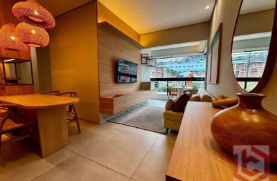 Apartamento com 2 dormitórios à venda por r$ 295.000,00 - valongo - santos/sp