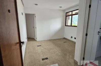 Sala comercial para alugar, 53 m² por r$ 2.500 pacote/mês - vila nova - santos/sp