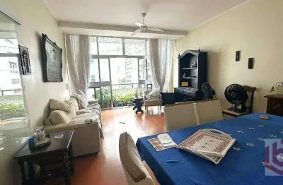 Apartamento com 3 dormitórios à venda, 167 m² por r$ 615.000,00 - boqueirão - santos/sp