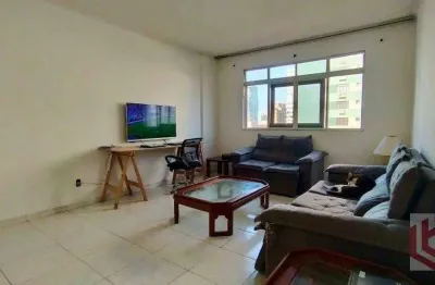 Apartamento com 2 dormitórios à venda, 98 m² por r$ 599.900 - embaré - santos/sp