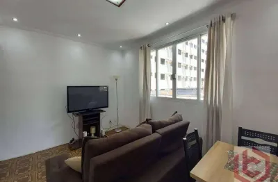 Apartamento com 2 dormitórios à venda por r$ 350.000,00 - marapé - santos/sp