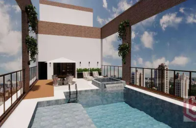 Apartamento com 2 dormitórios à venda, 82 m² por r$ 1.070.000 - embaré - santos/sp