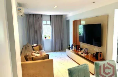 Apartamento com 2 dormitórios à venda, 80 m² por R$ 480.000 - Campo Grande - Santos/SP