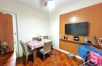 Apartamento com 1 dormitório à venda, 43 m² por R$ 199.000,00 - Centro - São Vicente/SP