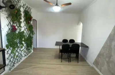 Apartamento com 3 dormitórios para alugar por R$ 3.200 (PACOTE)/mês - Encruzilhada - Santos/SP