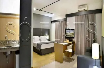 Hotel araucária plaza disponível para venda com 42m², 01 dorm e 01 vaga de garagem