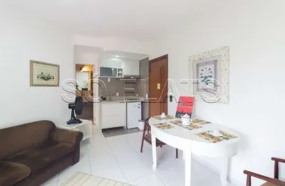 Flat no morumbi business próximo a mar. pinheiros disponível para locação com 40m², 1 dorm e 1 vaga.