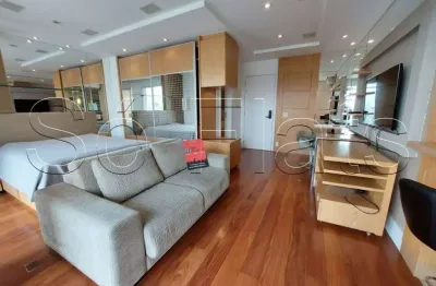 Flat no diogo home contendo 48m², 1 dormitório e 1 vaga, disponível para locação.