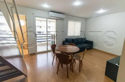 Flat duplex life moema 55m² 1 dormitório 1 vaga para locação entrada imediata.