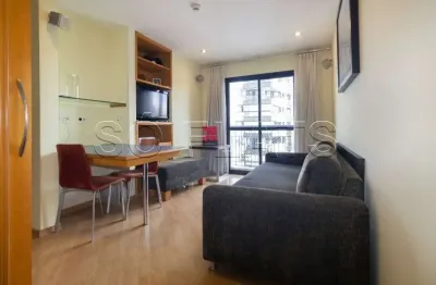 Flat mercure moema no ibirapuera com 32m² 1 dormitório 1 vaga para locação.