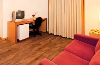 Apartamento blue tree santo andré com 44m², 1 dormitório e 1 vaga para locação.