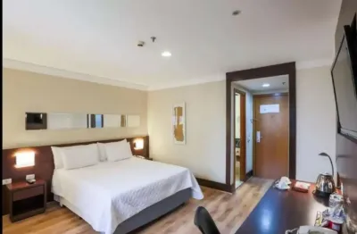 Flat no transamérica executive congonhas 23m² com 1 dormitório e 1 vaga.