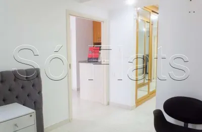 Apartamento saint peter no jardins para locação 45m², 1 dormitório e 1 vaga.