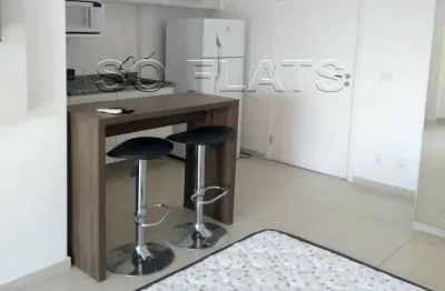 Studio residencial pascal campo belo para locação com 34m², 1 dorm e 1 vaga.