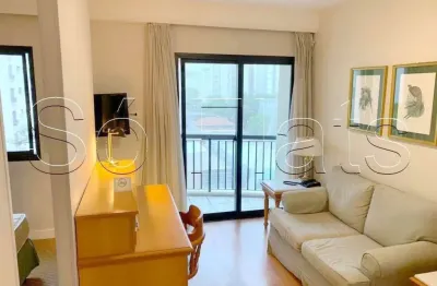 Flat estanplaza ibirapuera disponível para venda com 31m², 01 dormitório e 01 vaga de garagem