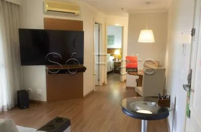 Flat quality alvorada disponível para locação com 48m², 2 dormitórios e 1 vaga.