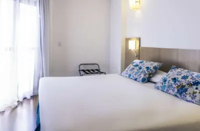 Flat em santos disponível para venda com 43m², 01 dorm e 01 vaga de garagem