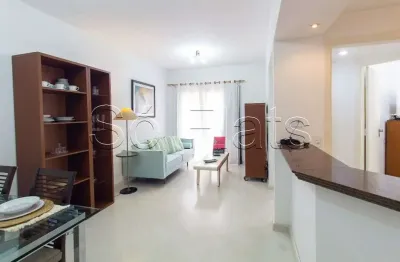 Contemporâneo para locação com 43m², 1 dormitório e 1 vaga de garagem.