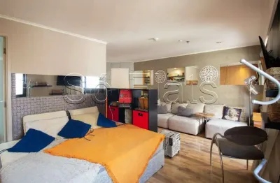 Studio no slaviero essential ibirapuera com 1 dorm no centro de moema para locação.