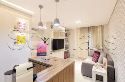 Flat em moema próximo da avenida ibirapuera e shopping ibirapuera para locação.