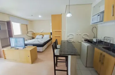 Flat Jardins Metropolis mobiliado disponível para locação próximo da Avenida Paulista.