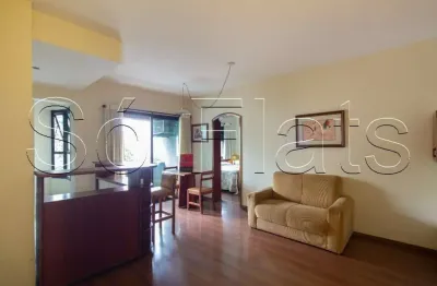 Flat em moema para locação com 1 dormitório próximo ao parque do ibirapuera.