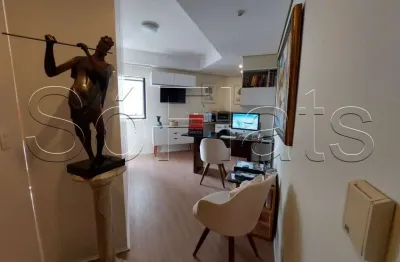 Flat tsue bienal disponível para locação com 24m² e 1 vaga de garagem.