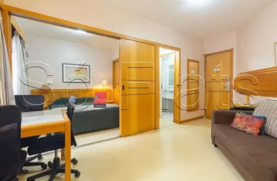 Flat nos jardins próximo a avenida 9 de julho e shopping pamplona para locação.