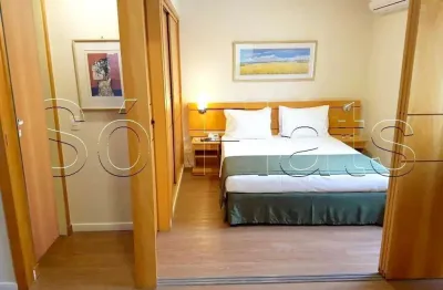 Flat hampton park disponível para venda com 33m², 01 dorm e 01 vaga de garagem