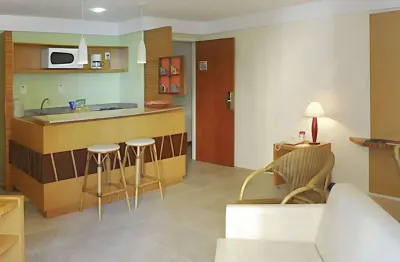 Flat mercure fortaleza meirelles disponível para venda com 40m², 01 dorm e 01 vaga de garagem