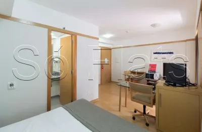 Apartamento 28m² e 1 dorm. para locação no jardins prox. da rua frei caneca