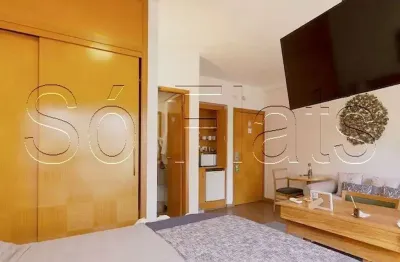 Flat quality hotel paulista disponível para venda com 29m² e 01 vaga de garagem