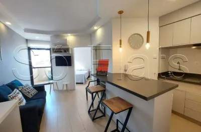 Studio para locação no moema studio contendo 41m², 1 dormitório e 1 vaga de garagem.