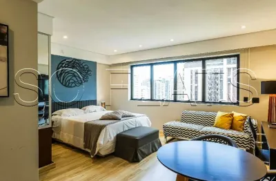 Apartamento próximo da Estação Moema e Shopping Ibirapuera com 1 dorm. e 1 vaga.