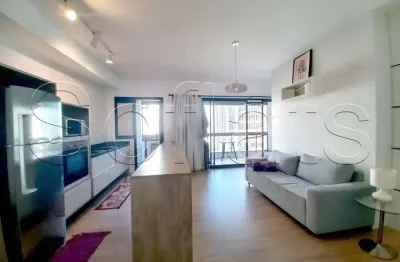 Flat no limited funchal contendo 66m², 1 dormitório e 1 vaga disponível para locação na vila olímpia
