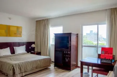 Flat blue tree verbo divino para locação com 1 dormitório e 1 vaga de garagem.