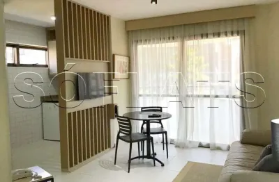 Flat paulista wall street disponível para venda com 49m², 01 dorm e 01 vaga