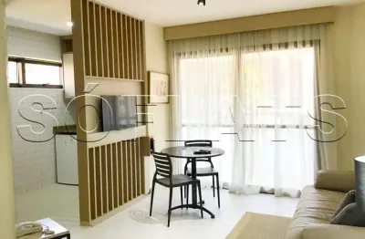 Flat Paulista Wall Street disponível para venda com 49m², 01 dorm e 01 vaga