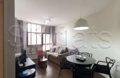 Flat blair house disponível para venda com 38m²¹, 01 dormitório e 01 vaga de garagem