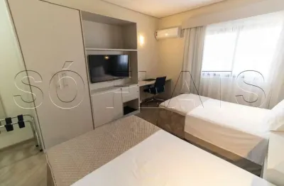 Flat disponivel para venda, transamerica nova paulista, com 1 dormitório e 1 vaga